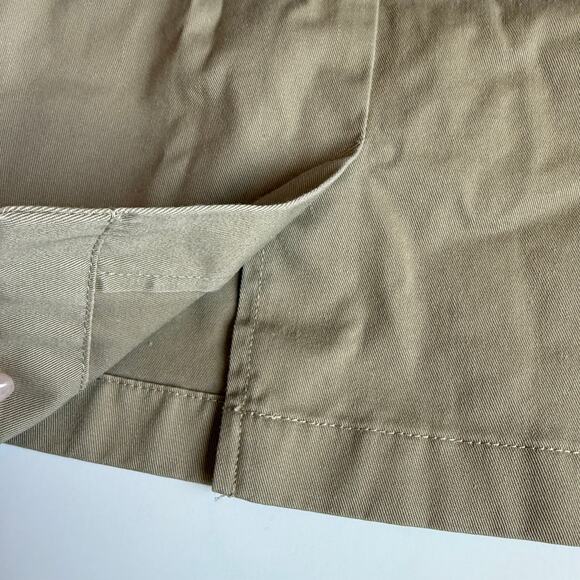 Lands End Girls Khaki Chino Skort 7 - Picture 9 of 9